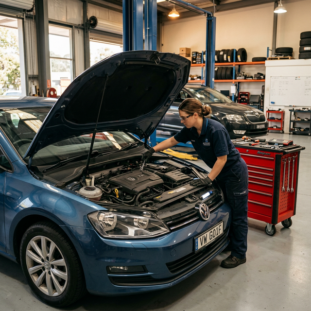Brake caliper repair at B-Town Automotive Georgetown ON