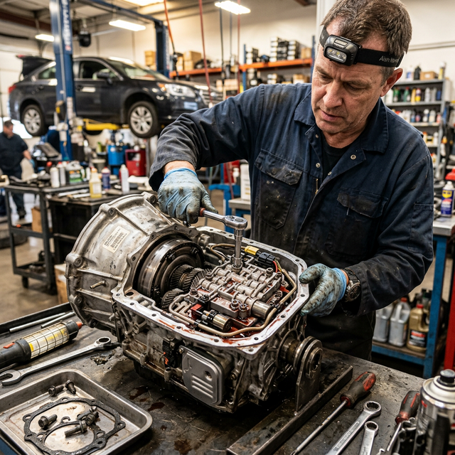 Transmission service at B-Town Automotive mechanic Brampton Milton