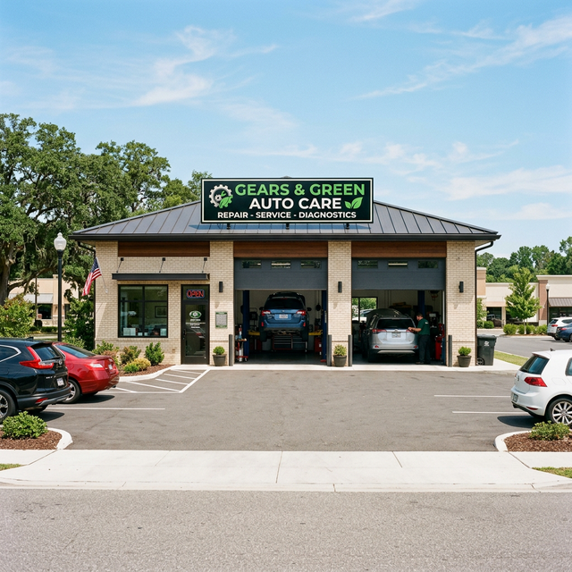 B-Town Automotive shop front in Georgetown, ON